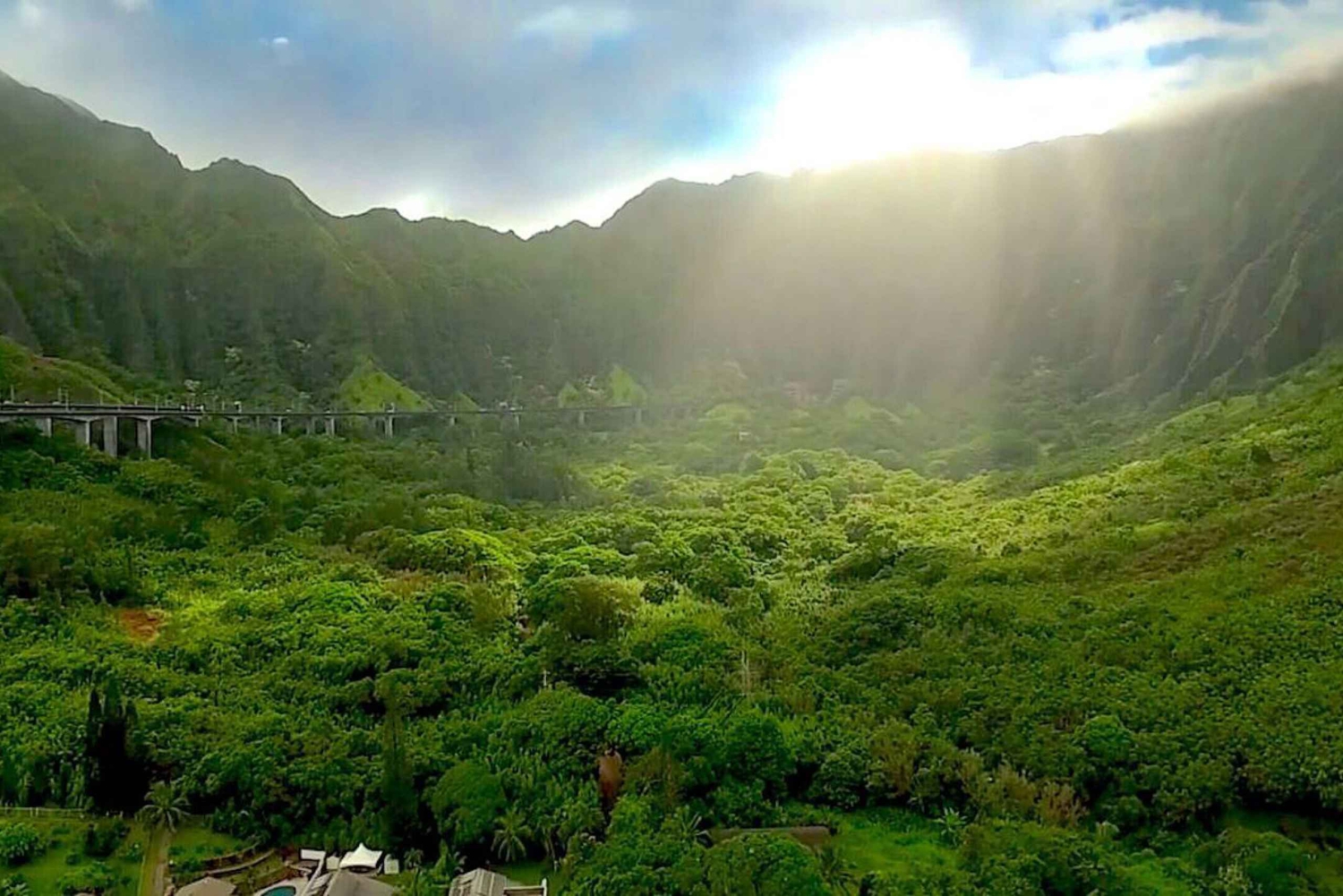 Oahu: Guidet tur på North Shore og Waimea Botanical Garden