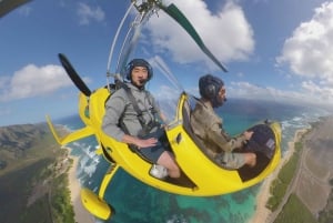 Oahu: Tragschrauberflug über die Nordküste von Oahu Hawaii