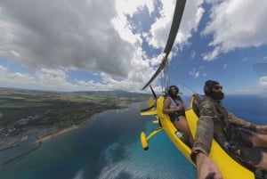 Oahu: Tragschrauberflug über die Nordküste von Oahu Hawaii