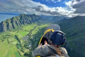 Oahu: Tragschrauberflug über die Nordküste von Oahu Hawaii