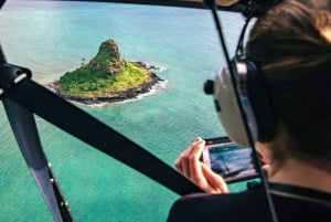 Oahu: wycieczka helikopterem z włączonymi lub wyłączonymi drzwiami