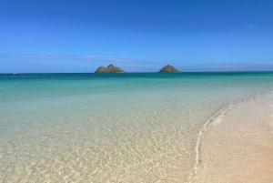 オアフ島：ハワイの滝ハイキング＆ビーチツアー