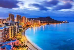 Oahu: Honolulu Airport - Waikiki (Flygbuss)