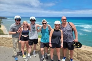 Oahu: Honolulu elsykkeltur og Diamond Head-tur