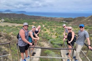 Oahu : Promenade en E-Bike à Honolulu et randonnée au Diamond Head