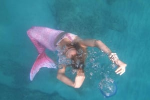 Oahu: Honolulu Mermaid Snorkel Adventure z filmami