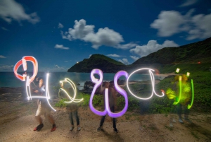 Oahu: Excursión a Honolulu para fotografiar el cielo nocturno y pintar con luz