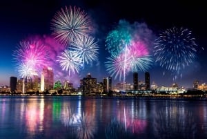 Oahu: Crociera dei fuochi d'artificio di Waikiki nel Giorno dell'Indipendenza