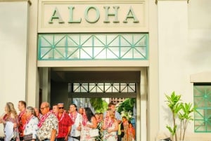 Oahu: Ka Moana Luau middag og show på Aloha Tower