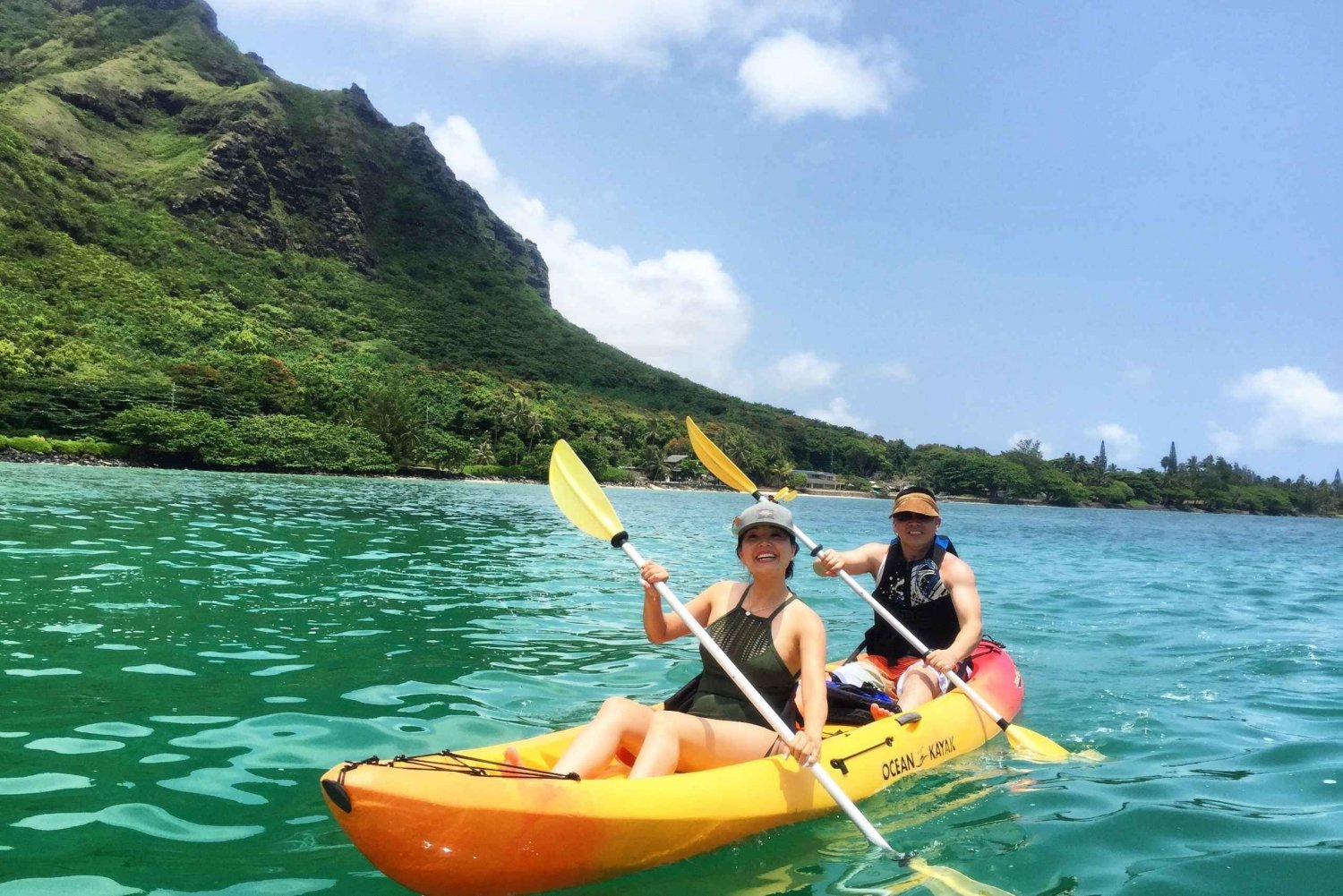 Oahu Alquiler de 4 horas de kayak en el río Kahana Rainforest