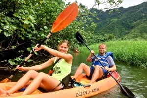 Oahu : Location de 4 heures de kayak sur la rivière Kahana Rainforest