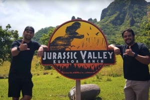 Oahu Excursión de Aventura al Plató Jurásico de Kualoa