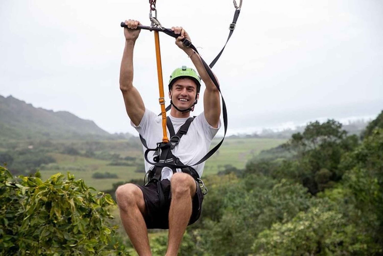 Oahu: Kualoa Jurassic Valley Zipline Tour