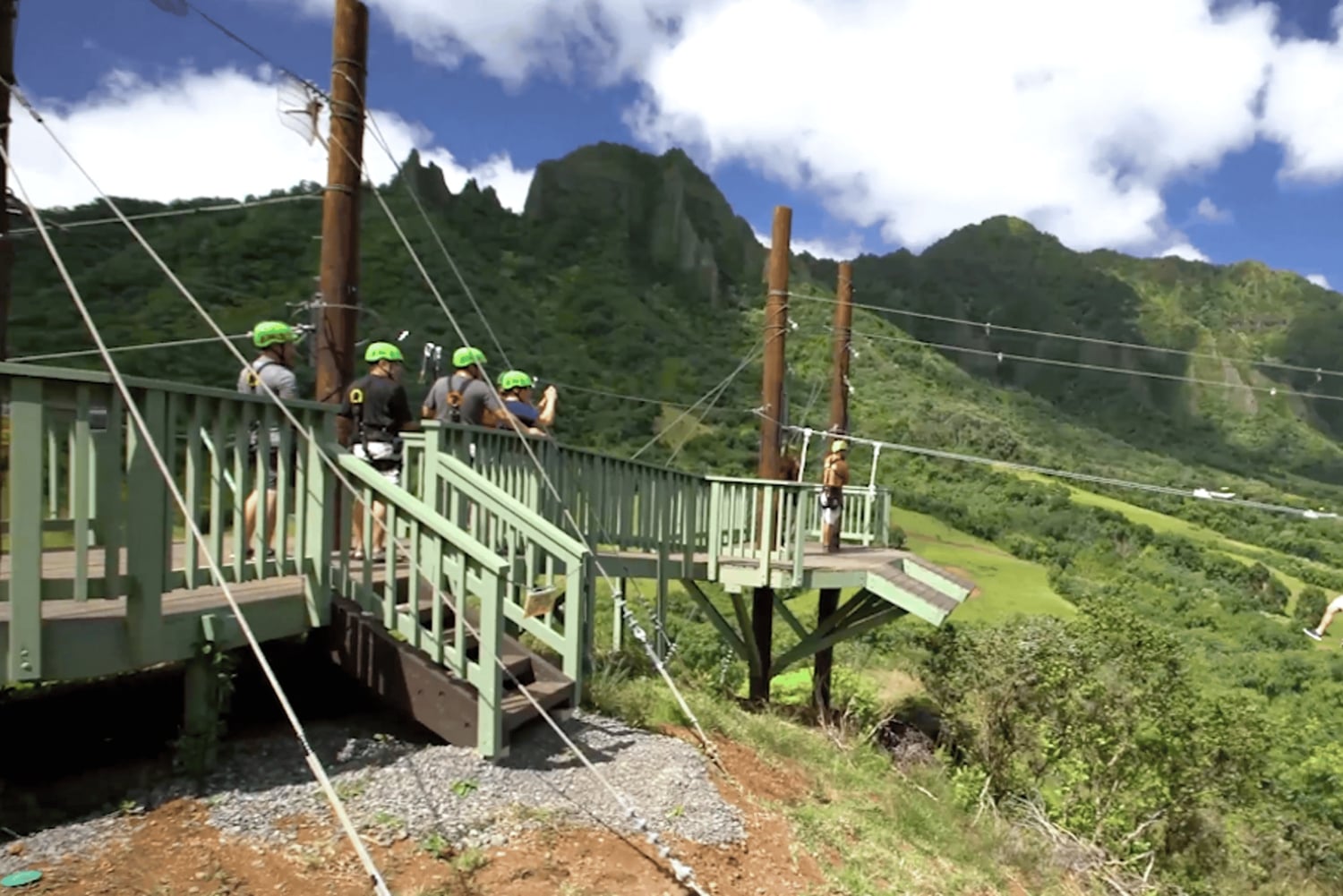 Oahu: Kualoa Jurassic Valley Zipline Tour