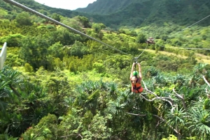 Oahu: Kualoa Jurassic Valley Zipline Tour
