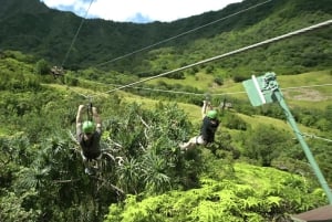 Oahu: Kualoa Jurassic Valley Zipline Tour