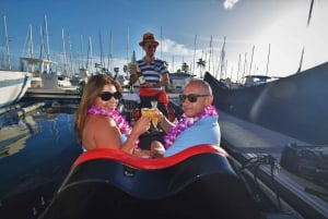 Oahu: Luksus-gondolkrydstogt med drinks og kager