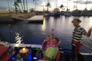 オアフ島：ドリンクとペストリー付きの豪華ゴンドラ クルーズ