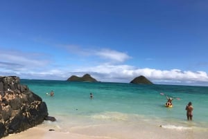 Oahu: Manoa watervallen wandeling en stranddag aan de oostkant