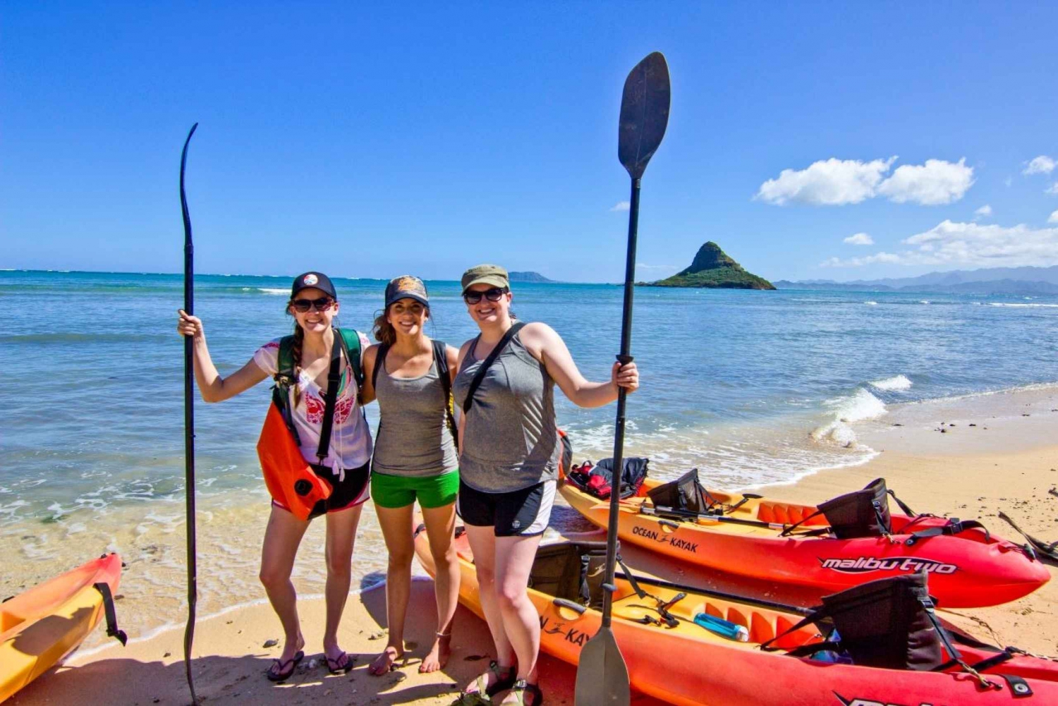Oahu: noleggio di kayak Mokoli'i ed escursione senza guida