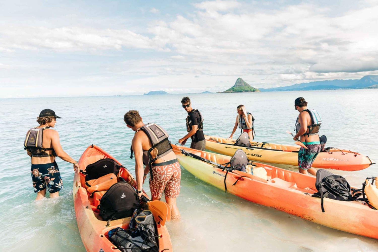 Oahu: Wypożyczalnia kajaków Mokoliʻi i wycieczka z przewodnikiem