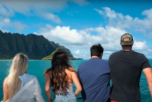 Oahu : Excursion en catamaran dans l'étang de Molii et la baie de Kaneohe