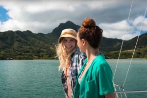 Oahu: Molii Fishpond en Kaneohe Bay catamarantour
