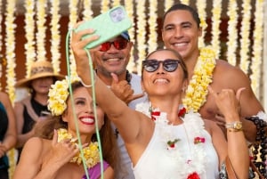 Oʻahu: Nā Lei Aloha Lūʻau & middag eller cocktailshow
