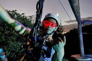 Oahu: Ninja-äventyrsbana på natten
