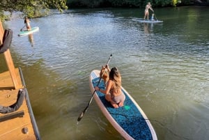 Oahu : North Shore Haleiwa Paddleboard River Adventure (Aventure en planche à pagaie sur la rive nord)
