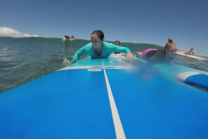 Oahu, den nordlige kyst: Surf-lektion