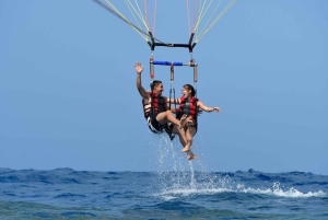 Oahu: Parasail på Maunalua Bay med utsikt över Diamond Head