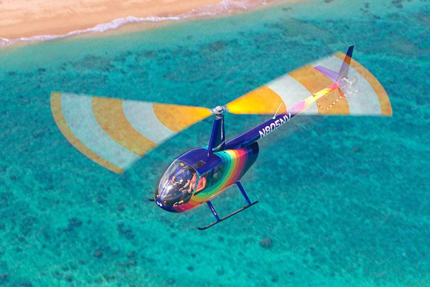 Oahu: Vei til Pali 30-minutters dører på eller av helikoptertur
