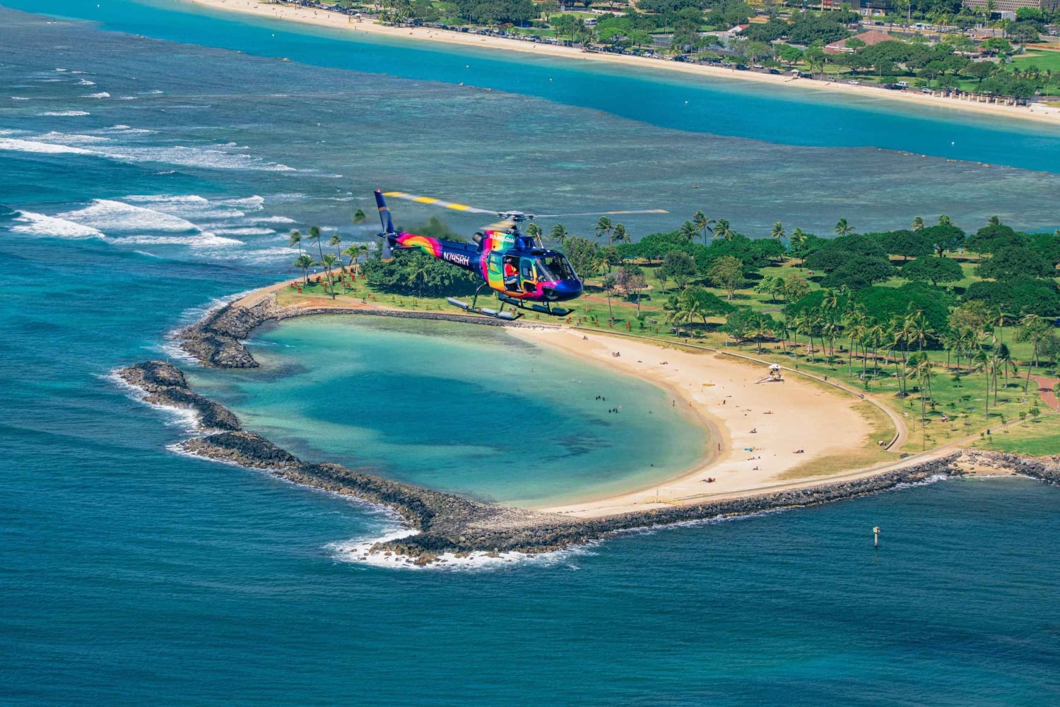 Oahu : Path to Pali 30-Minute Doors On or Off Helicopter Tour (tour d'hélicoptère de 30 minutes avec ou sans portes)