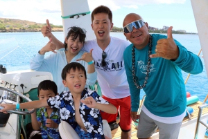 Oahu: rejs premium ze snorkelingiem, obserwacja wielorybów i delfinów