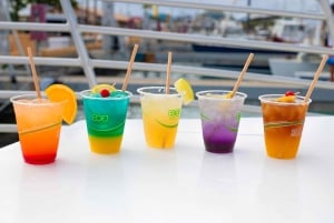 Oahu: Premium Waikiki Sunset Party Cruise med Live DJ