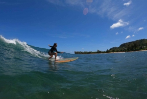 Oahu: Privat surfetime for nybegynnere