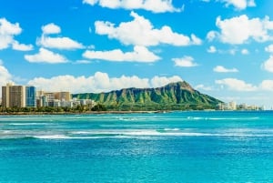 Oahu: Privat solnedgangscruise med katamaran og snorkling (valgfritt)