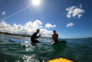 Oahu: Privat surfing-lektion med lokal Big Wave Surfer