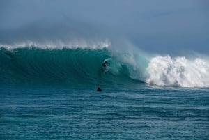 Oahu: Privat surfinglektion med lokal surfare för stora vågor