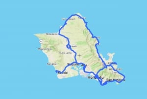 Oahu: Rutas autoguiadas con audio en coche - Toda la isla