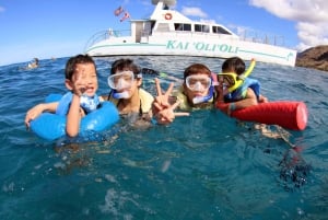 Oahu: snorkelen en dolfijnen spotten met een buffet in luau-stijl