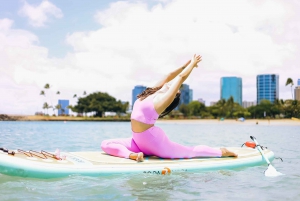 Oahu: South Shore SUP Yoga Class e Paddle