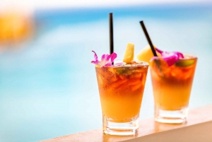 Oahu: Sunset Cruise i West Oahu med drinks og appetitvækkere