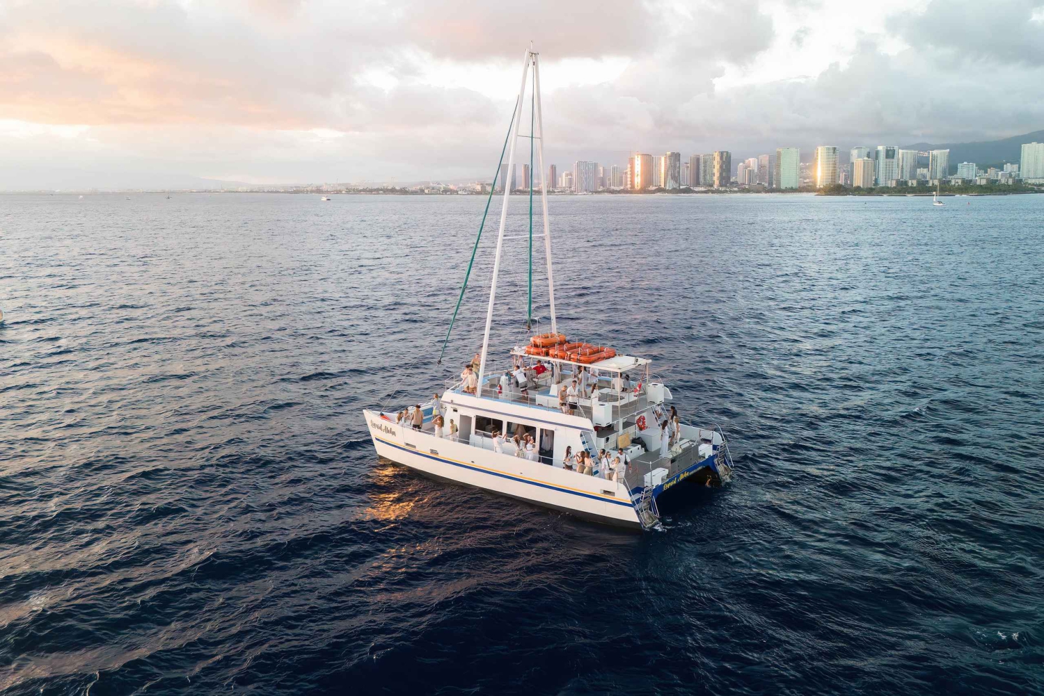 Oahu : Croisière au coucher du soleil à Waikiki