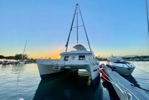 Oahu: Zonsondergang op een boot met glazen bodem in Waikiki