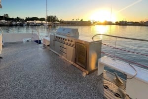 Oahu: Zonsondergang op een boot met glazen bodem in Waikiki