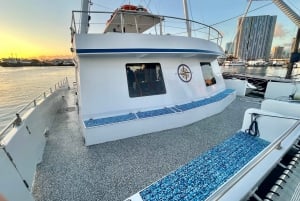 Oahu: Zonsondergang op een boot met glazen bodem in Waikiki