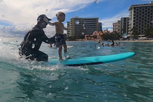 Oahu: Clase de surf con instructor nativo hawaiano