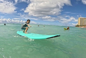 Oahu: Clase de surf con instructor nativo hawaiano